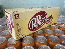 Dr. Pepper Vanilla Float USA blikjes, tray 12 x 35cl